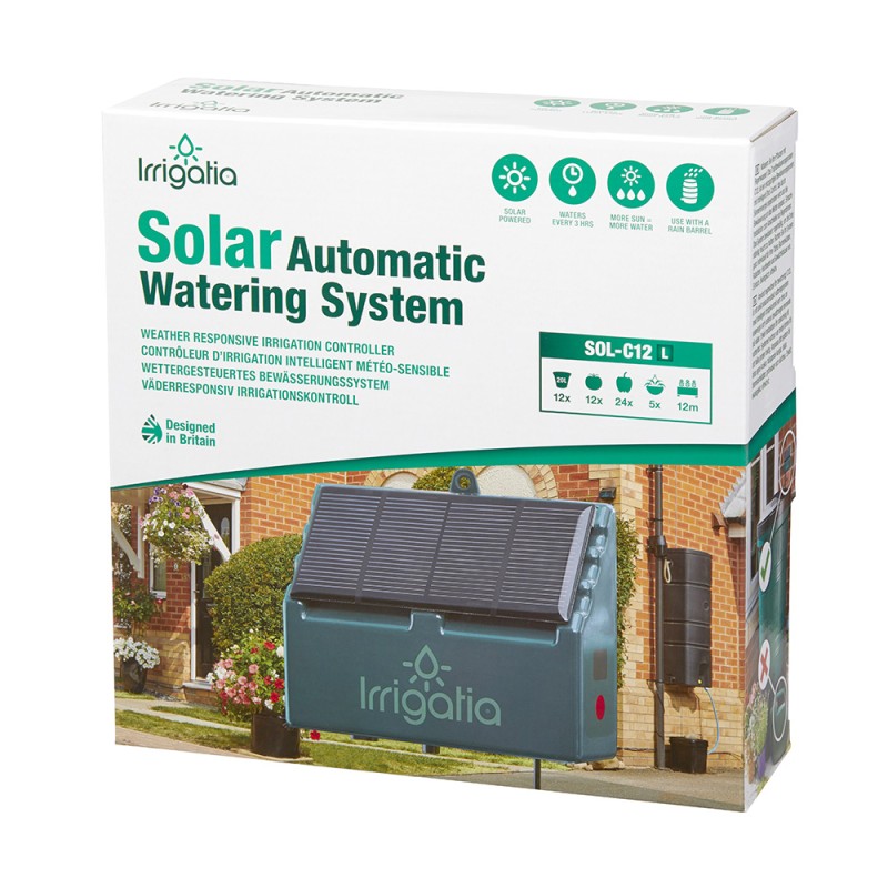L Series - SOL-C12L Weather Responsive Solar Automatic Watering system